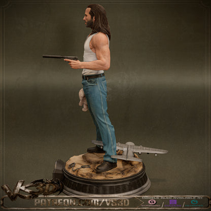 Cameron Poe Con-Air Statue 3D-Printed Kit