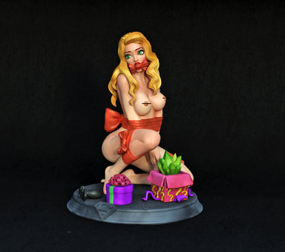 Supergirl Gift Statue 3D-Printed Kit