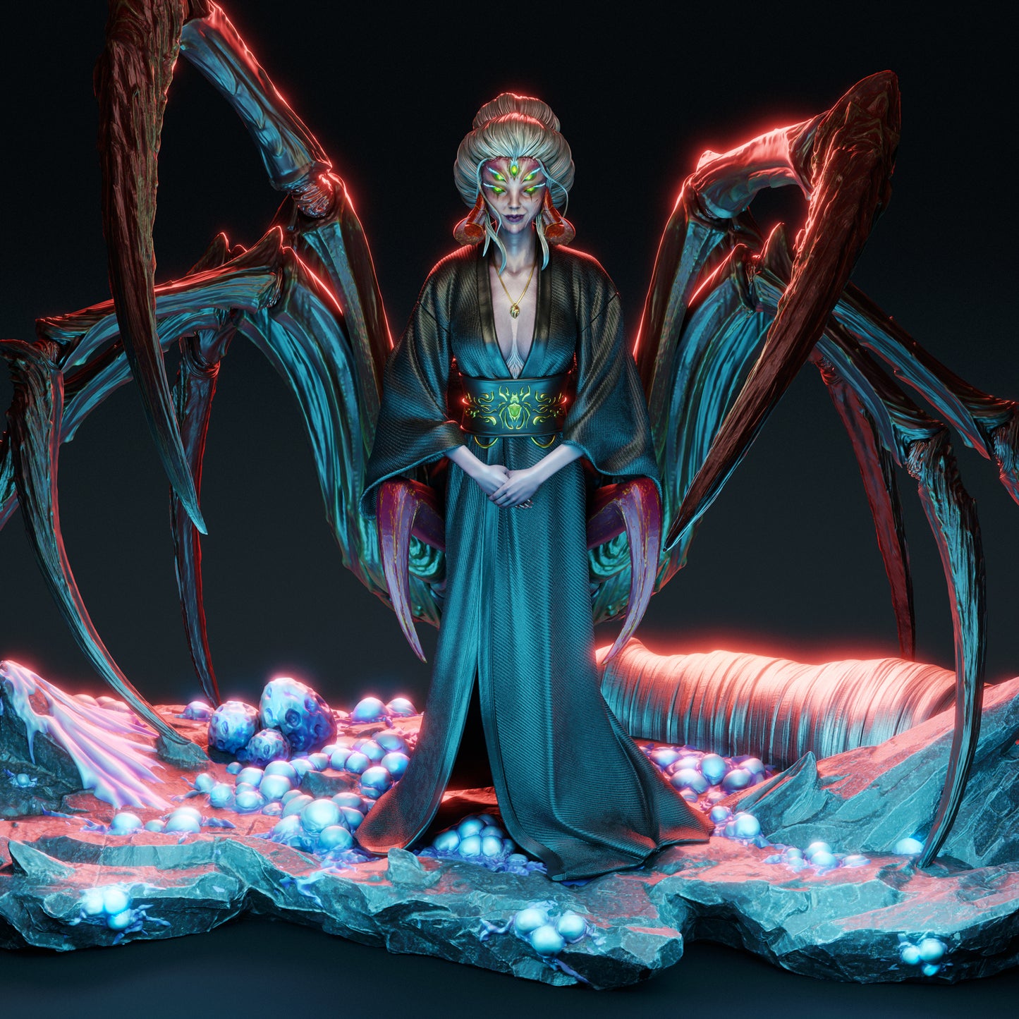 Queen Spider Statue