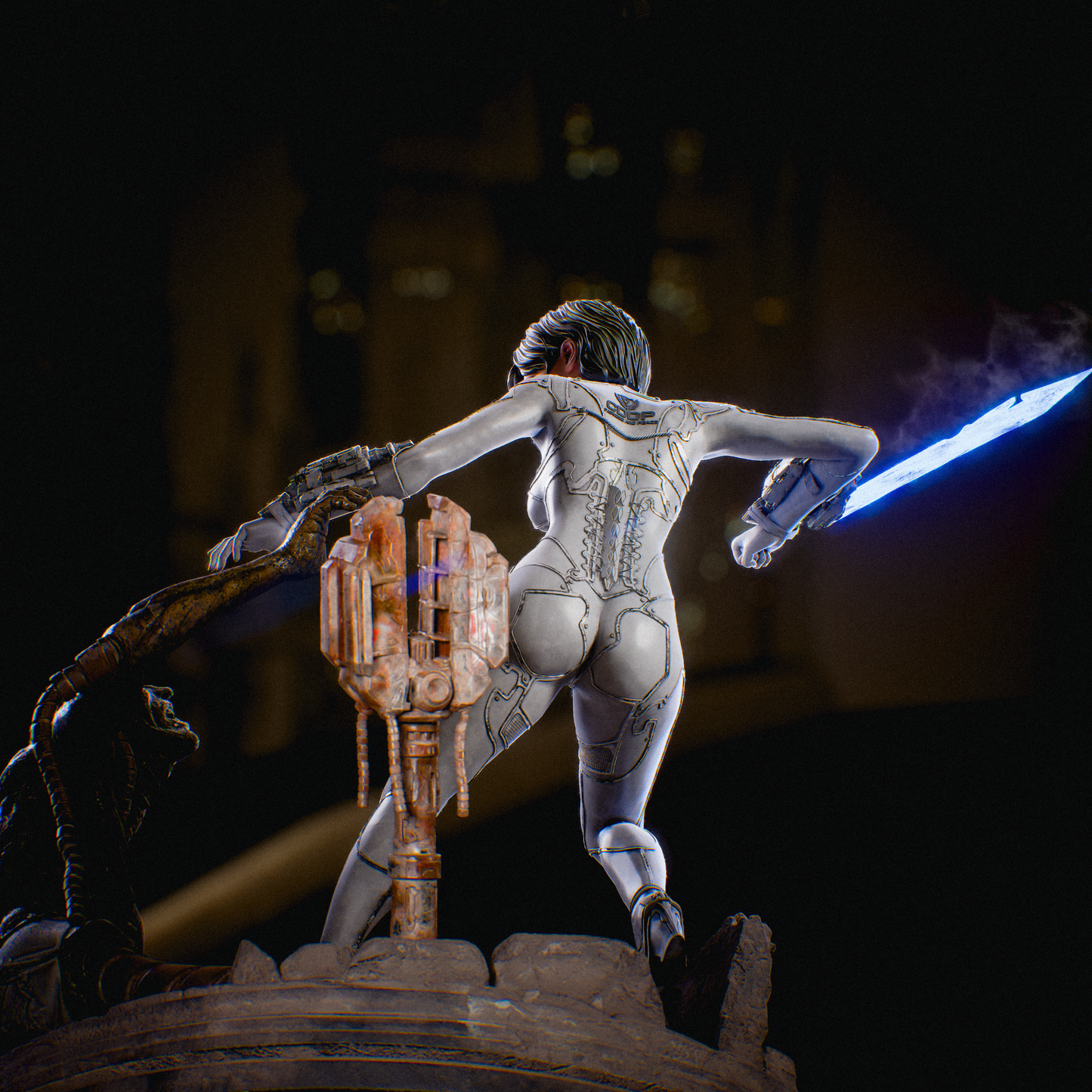 Evie Statue 3D-Printed Kit