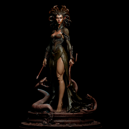 Medusa Statue 3D-Printed Kit