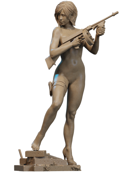 Ada Wong Statue 3D-Printed Kit