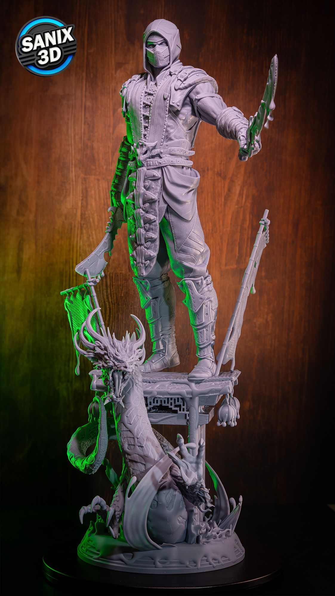 Reptile (MK) Statue