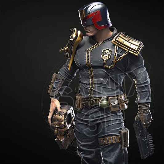 Judge Dredd Statue
