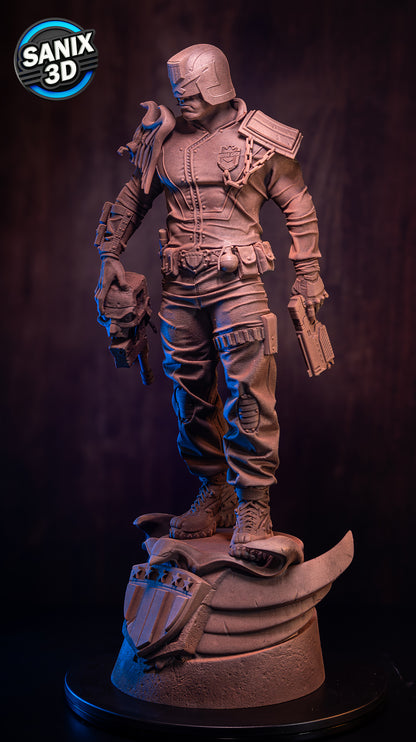 Judge Dredd Statue