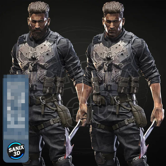 The Punisher Statue