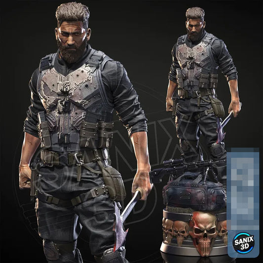 The Punisher Statue