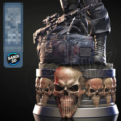 The Punisher Statue