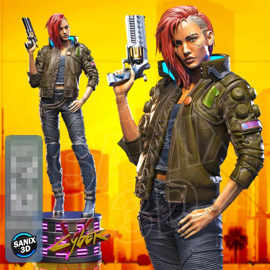 Cyber - V Statue