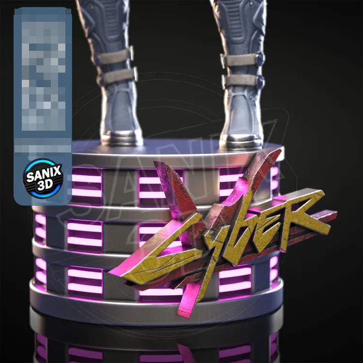 Cyber - V Statue
