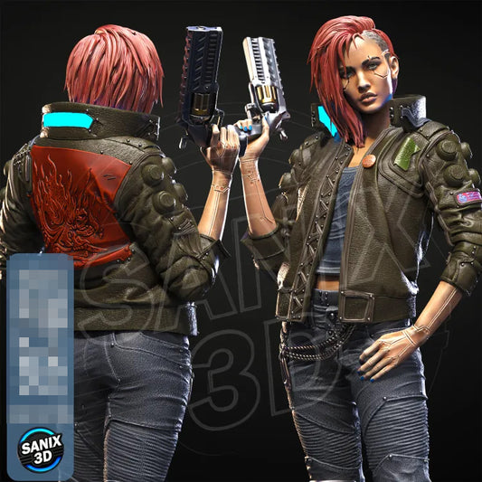 Cyber - V Statue