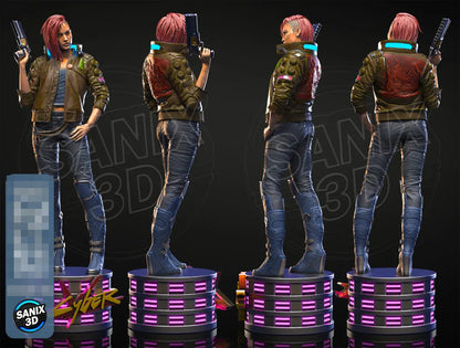 Cyber - V Statue