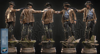 Arthur ( RDR2 )Statue