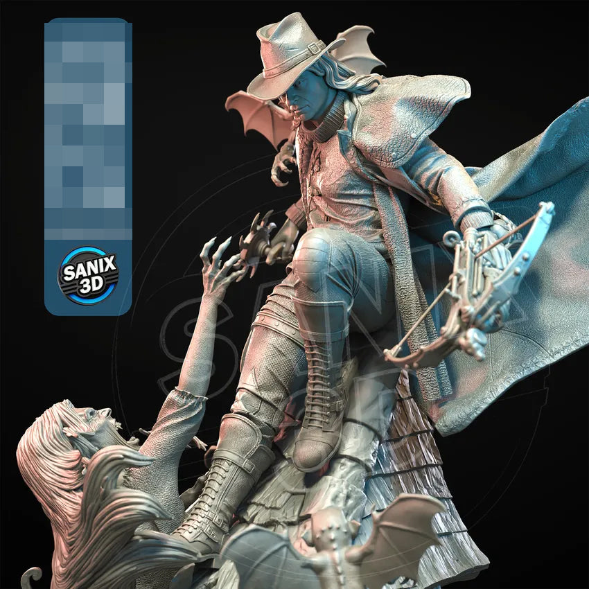 Van Helsing Statue