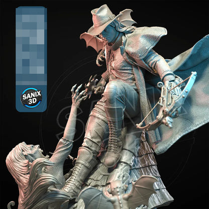 Van Helsing Statue