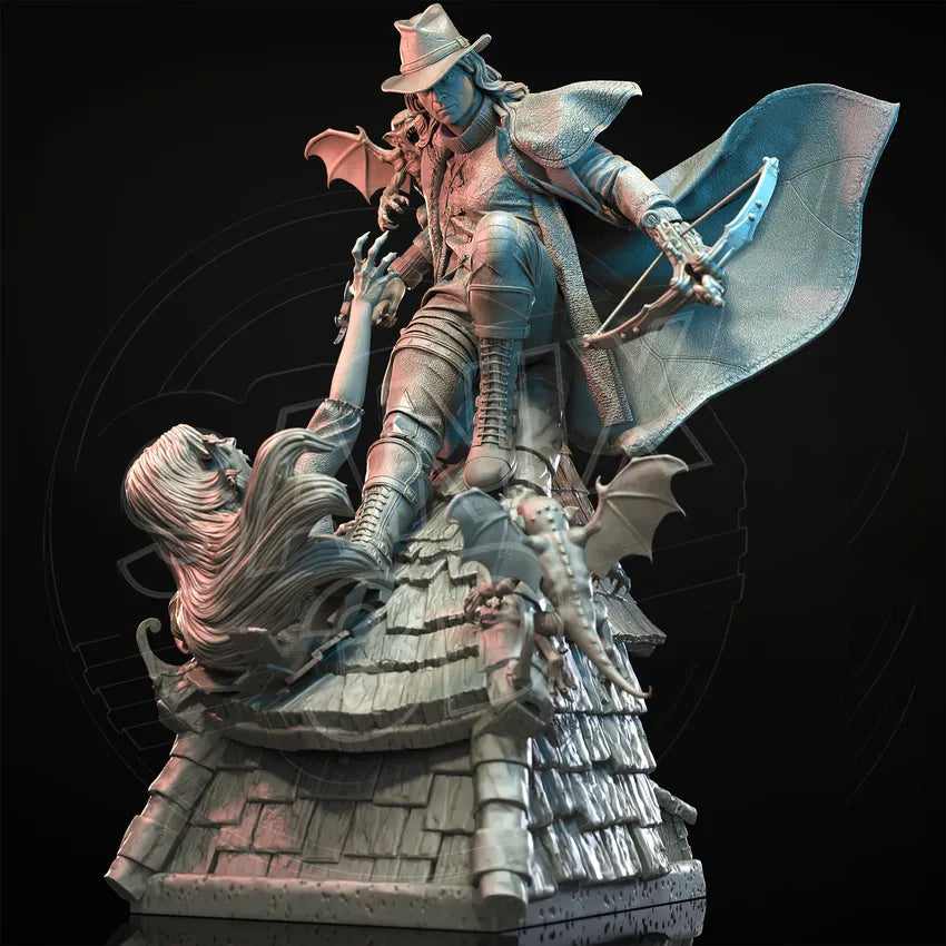 Van Helsing Statue