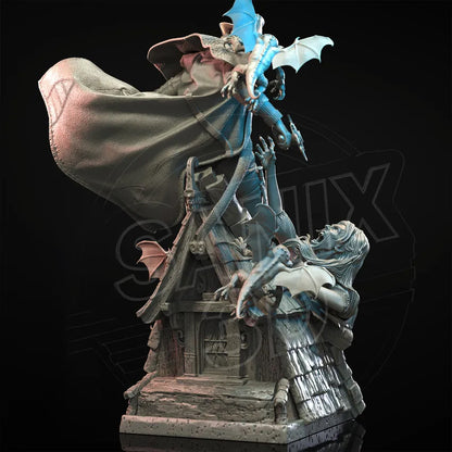 Van Helsing Statue