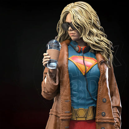 Supergirl Statue
