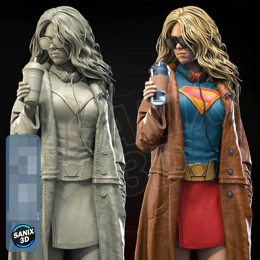 Supergirl Statue