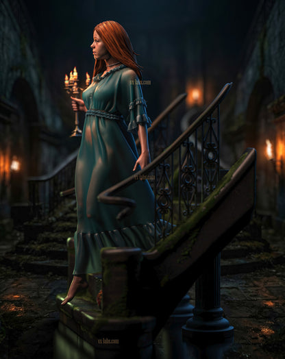 Lady Elizabeth (Frankenstein) Statue 3D-Printed Kit