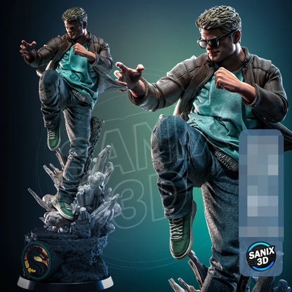 Johnny Cage (MK) Statue