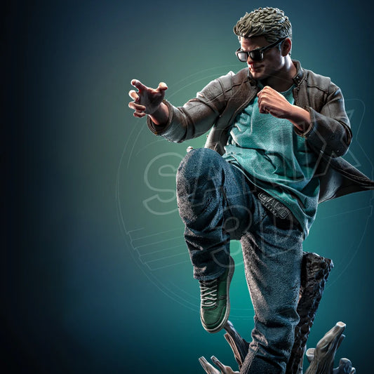 Johnny Cage (MK) Statue