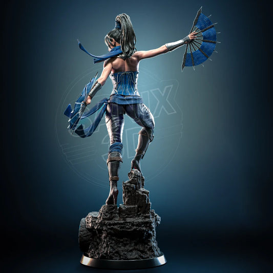 Kitana (MK) Statue 3D-Printed Kit