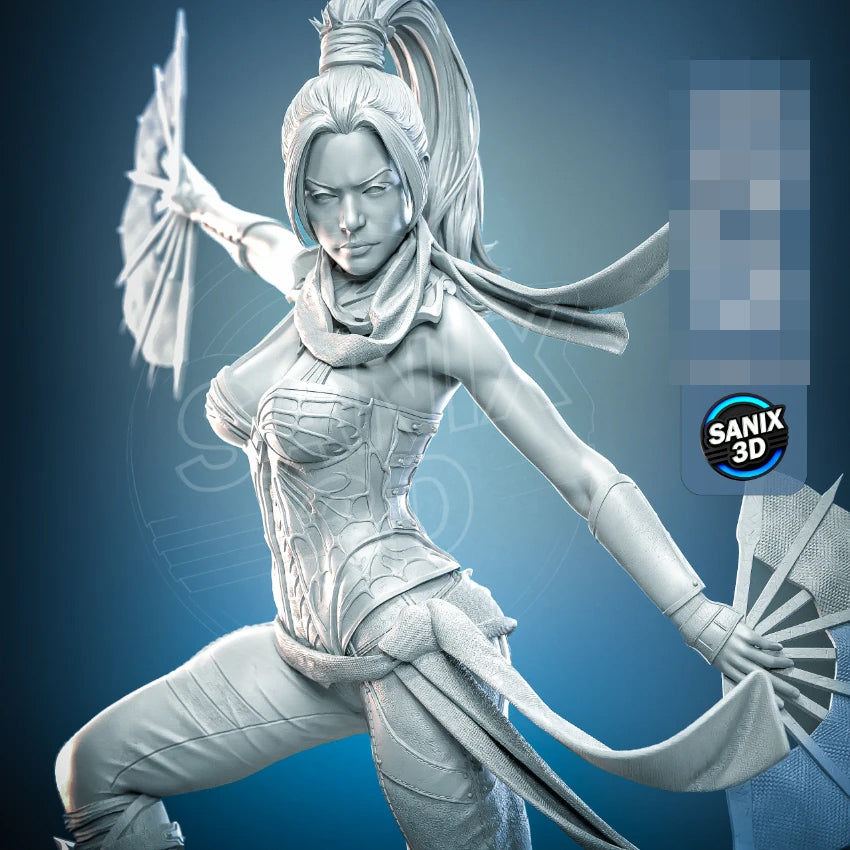 Kitana (MK) Statue 3D-Printed Kit