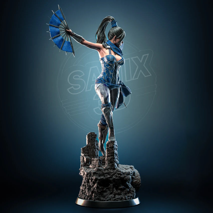 Kitana (MK) Statue 3D-Printed Kit