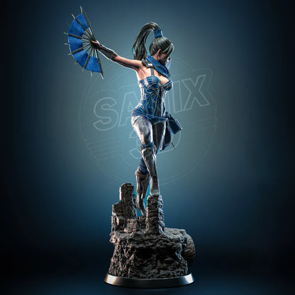 Kitana (MK) Statue 3D-Printed Kit