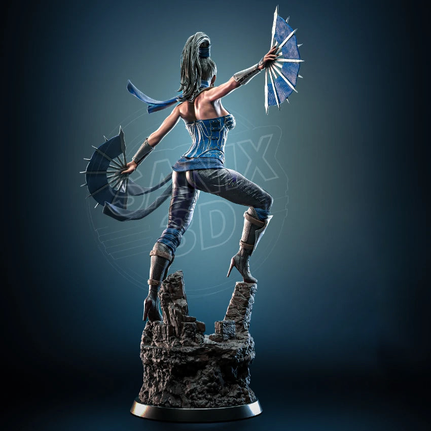 Kitana (MK) Statue 3D-Printed Kit