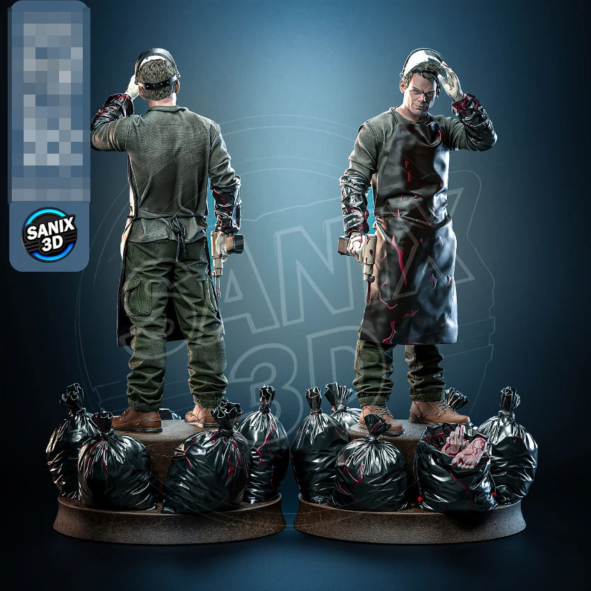 Dexter Morgan Statue 3D-Printed Kit
