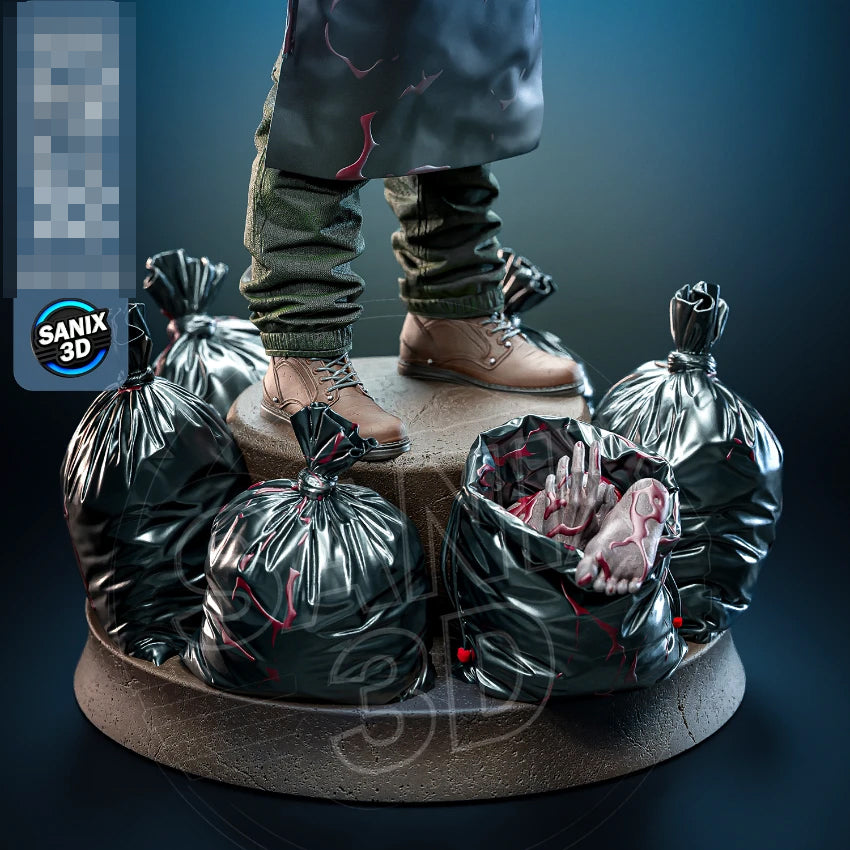 Dexter Morgan Statue 3D-Printed Kit