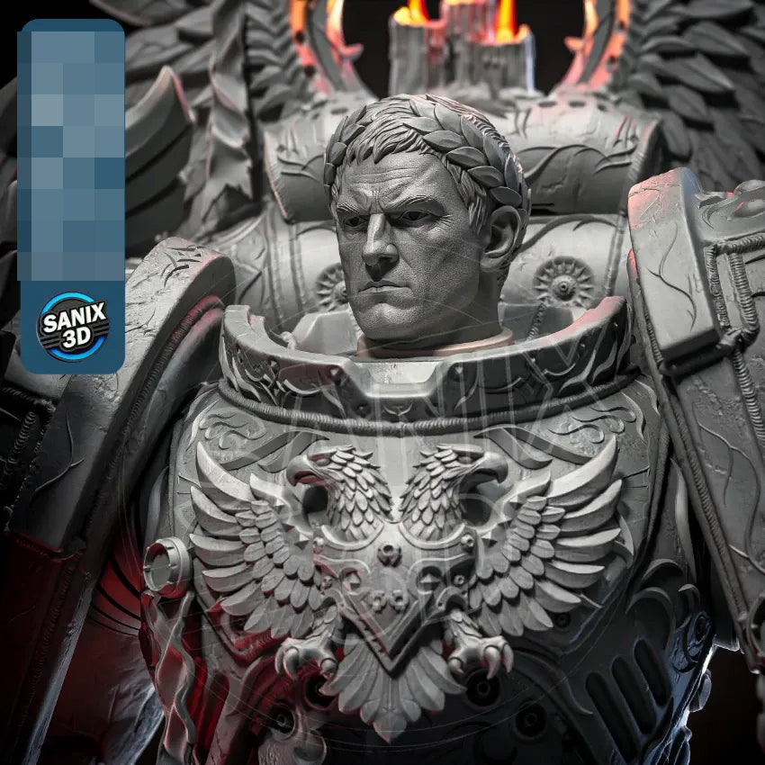 Imperator / Avenging Crusader Statue 3D-Printed Kit