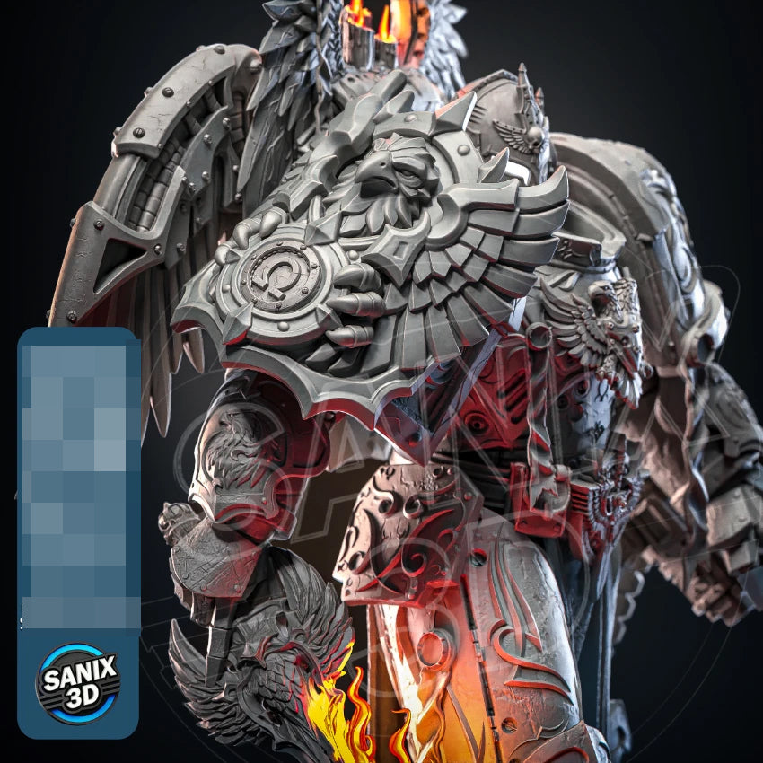 Imperator / Avenging Crusader Statue 3D-Printed Kit