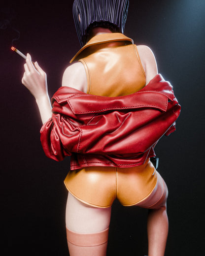 Faye Valentine Statue 3D-Printed Kit