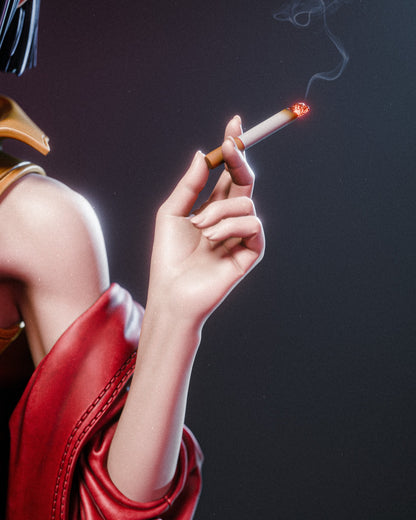 Faye Valentine Statue 3D-Printed Kit