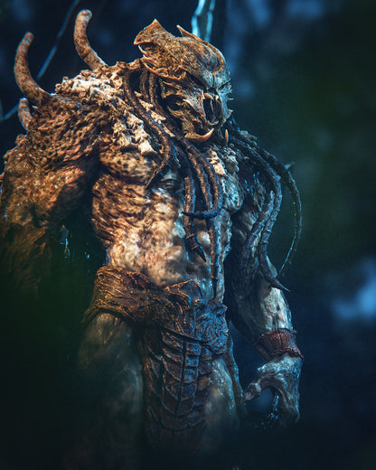 Predator King Statue 3D-Printed Kit