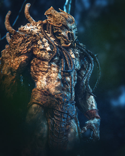 Predator King Statue