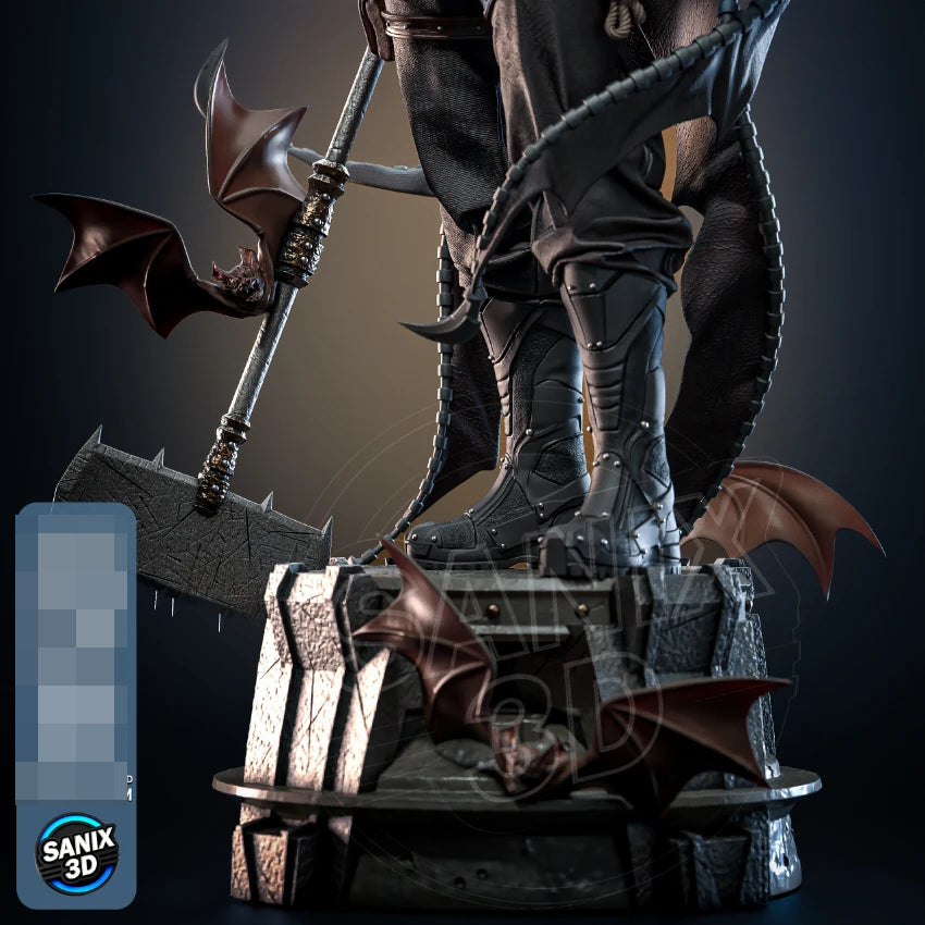 Batman (Absolute) Statue 3D-Printed Kit
