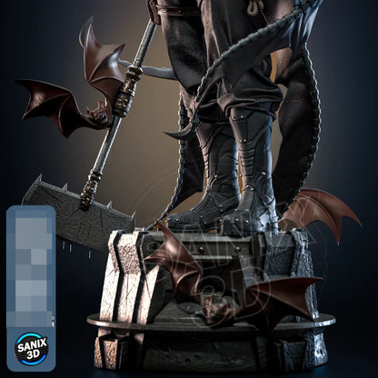 Batman (Absolute) Statue 3D-Printed Kit