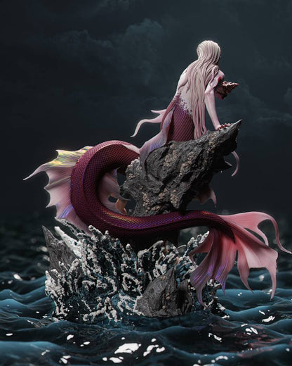 Mermaid Statue 3D-Printed Kit