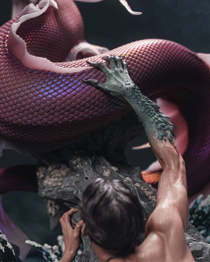 Mermaid Statue 3D-Printed Kit