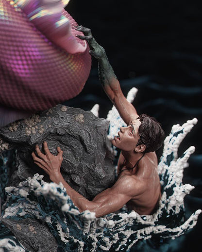 Mermaid Statue 3D-Printed Kit