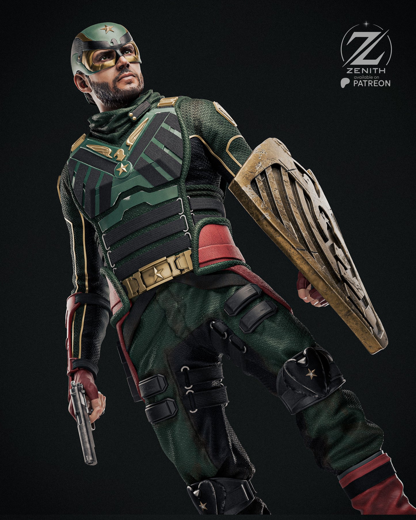 Soldier Boy Statue 3D-Printed Kit