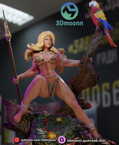 Shanna The She-Devil Statue