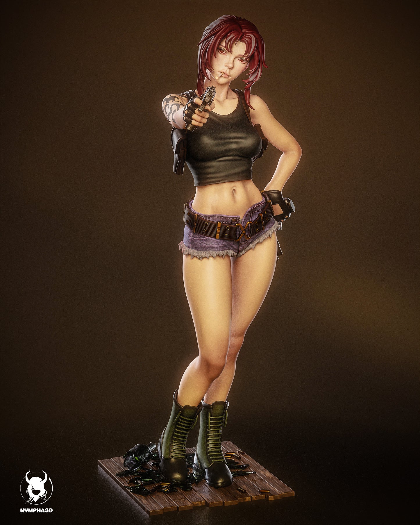 Revy Statue 3D-Printed Kit