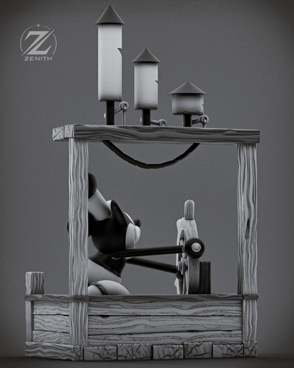 Mickey Statue 3D-Printed Kit