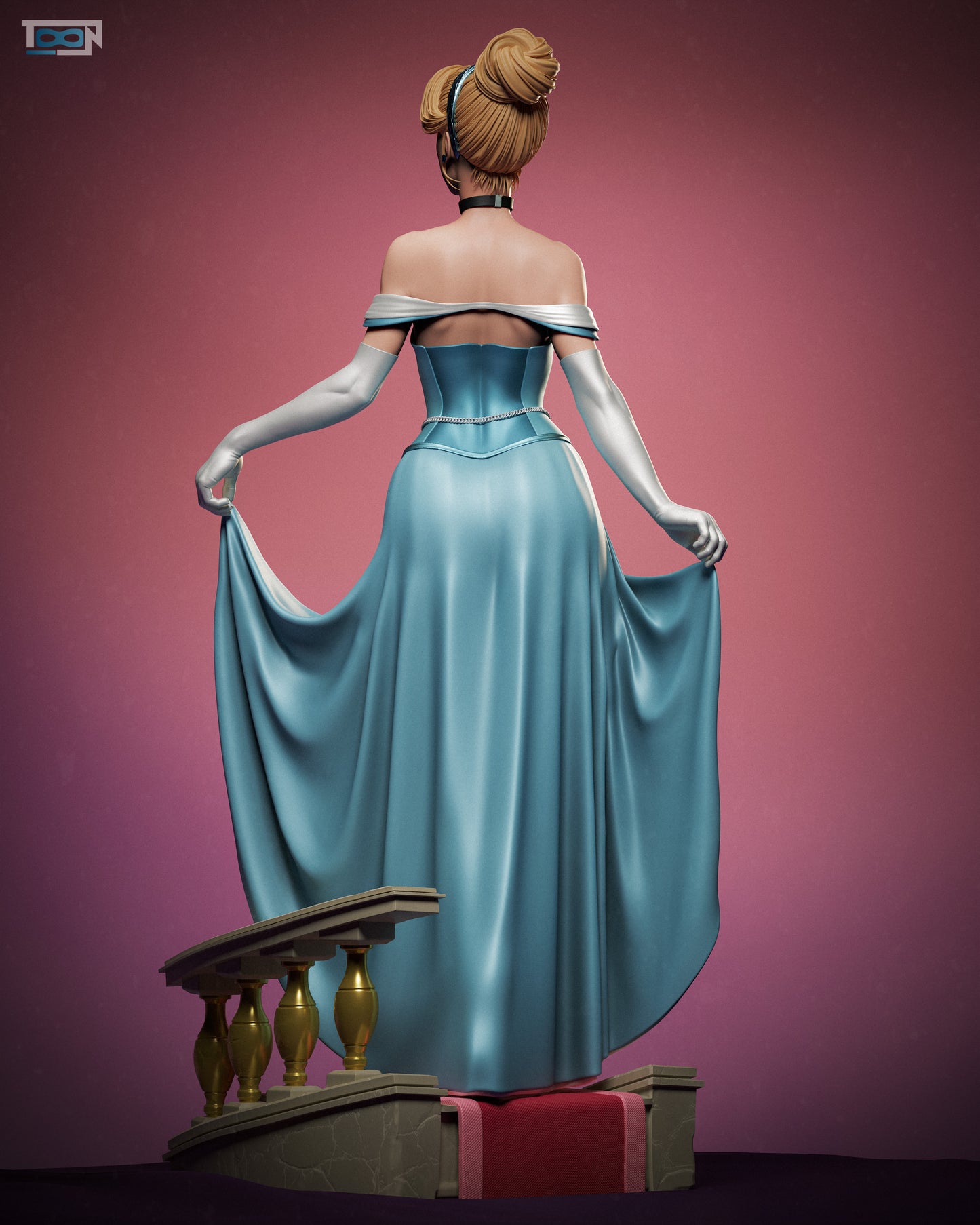 Cinderella Statue