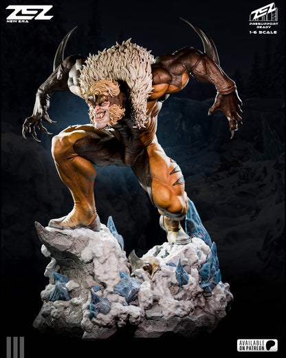 Sabretooth Statue 3D-Printed Kit